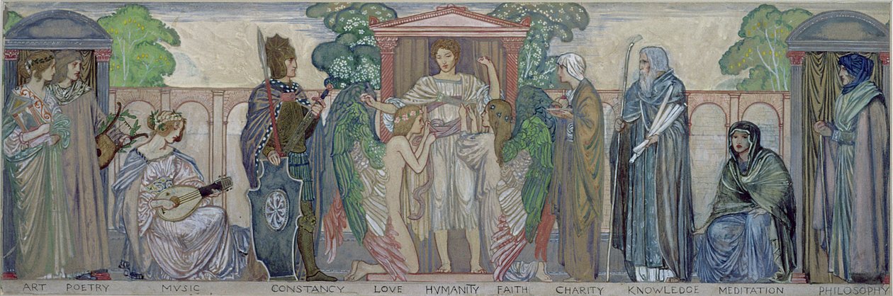 Kunst, poesi, musik osv. af Robert Anning Bell