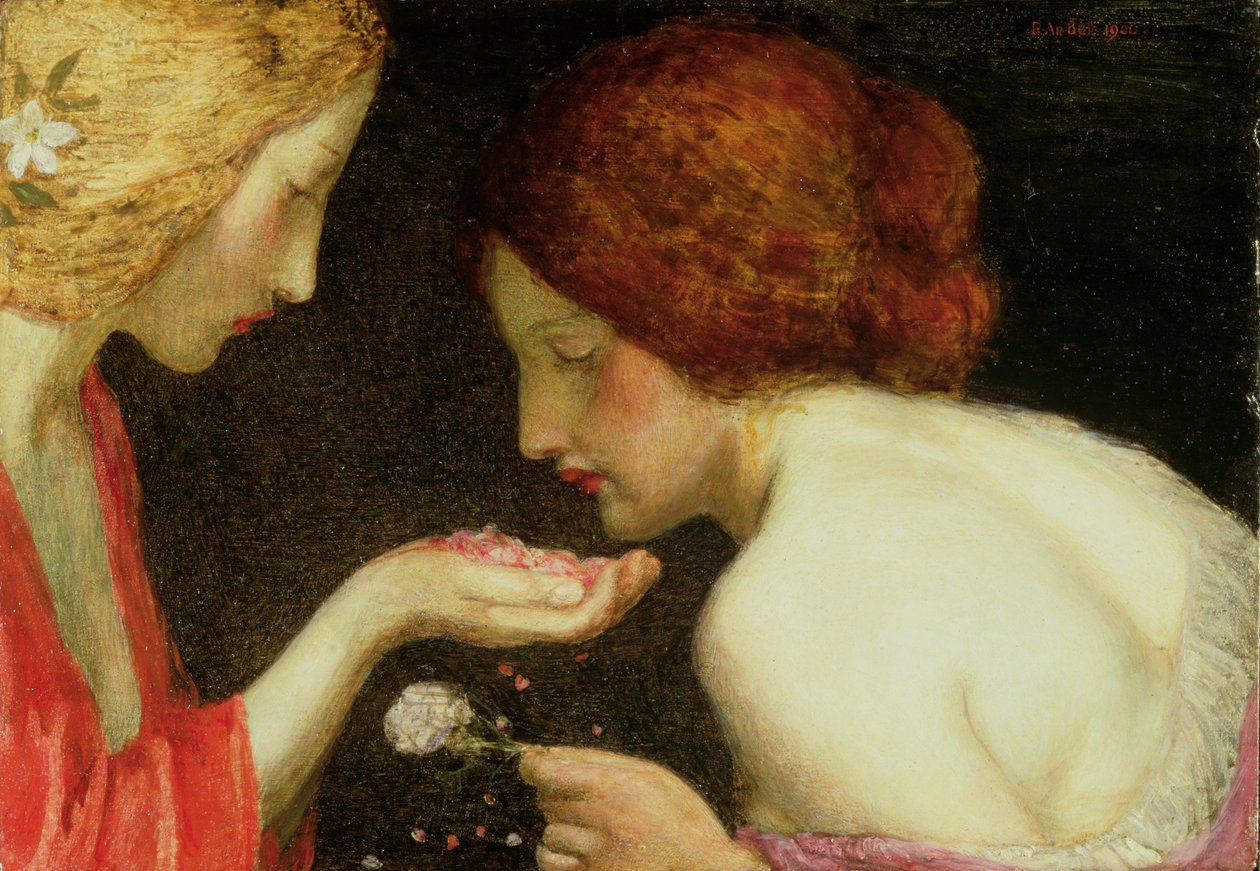 Rosenblade, 1900 af Robert Anning Bell