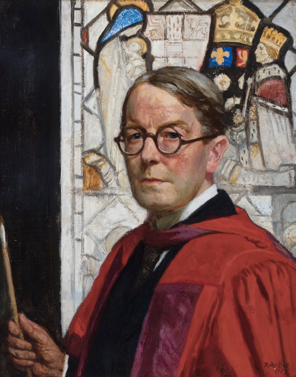 Selvportræt, 1925 af Robert Anning Bell