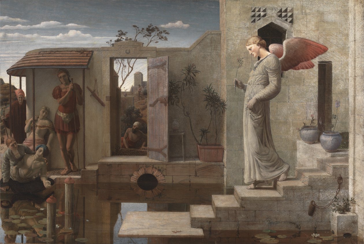 Poolen i Bethesda af Robert Bateman