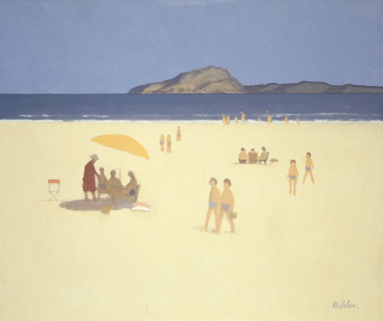 En Brittany Beach af Robert Buhler