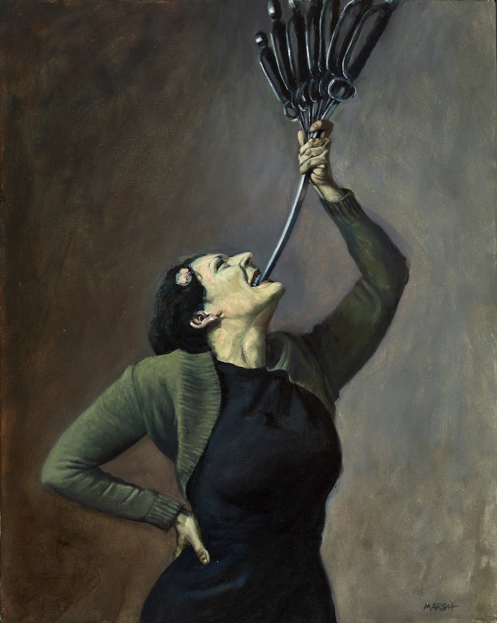 Queen of Swords, 2005 af Robert Burkall Marsh