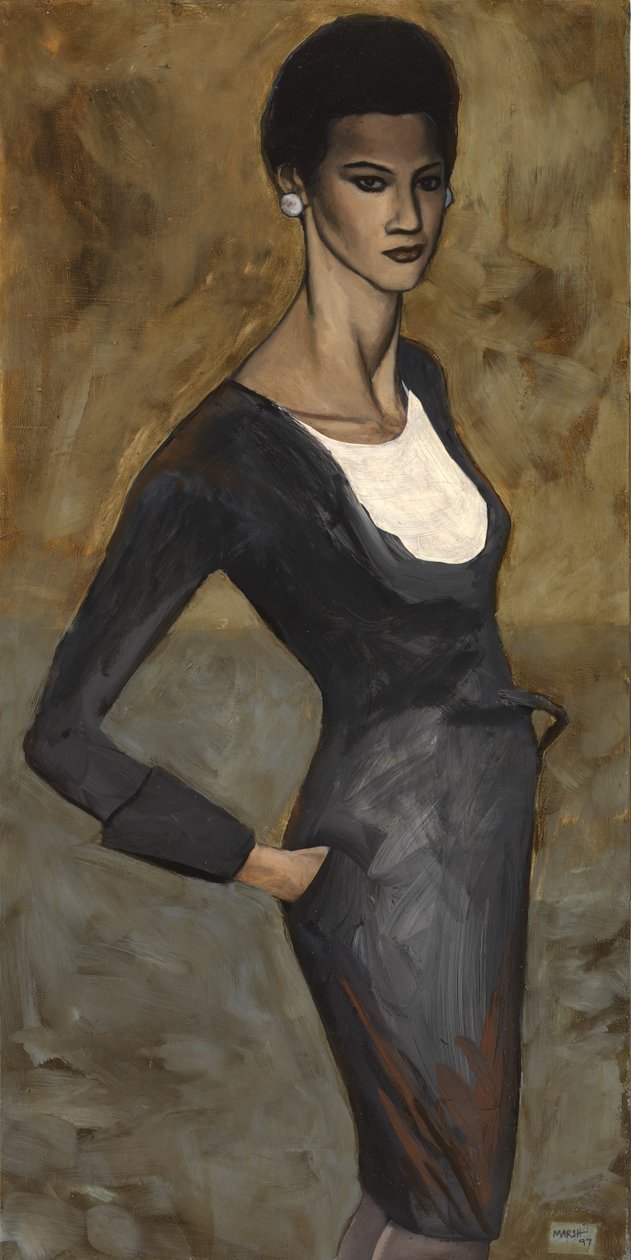Timeglasset, 1997 af Robert Burkall Marsh