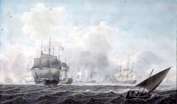 Engelske krigsskibe af Robert Cleveley