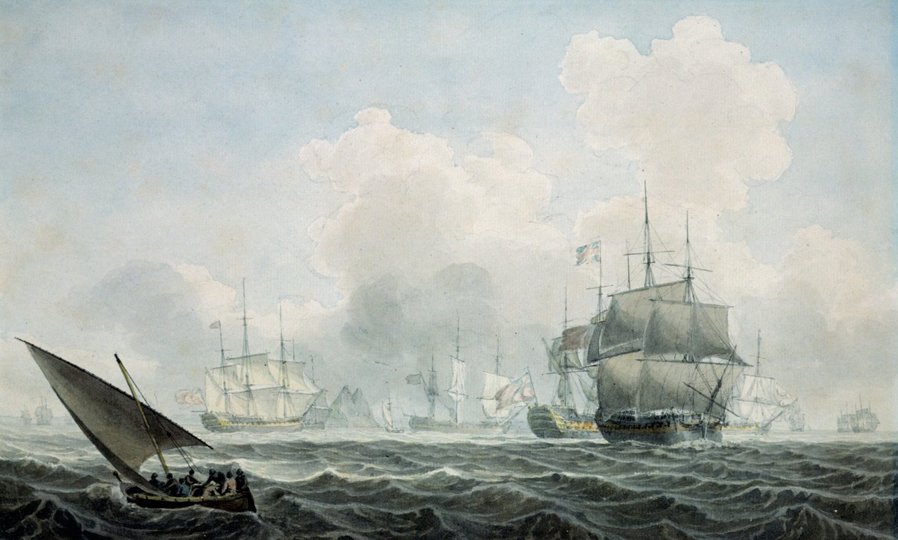 Engelske Krigsskibe af Robert Cleveley