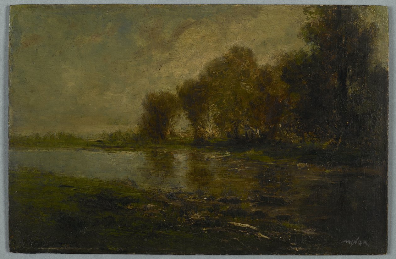 På Upper Thames, Connecticut af Robert Crannell Minor
