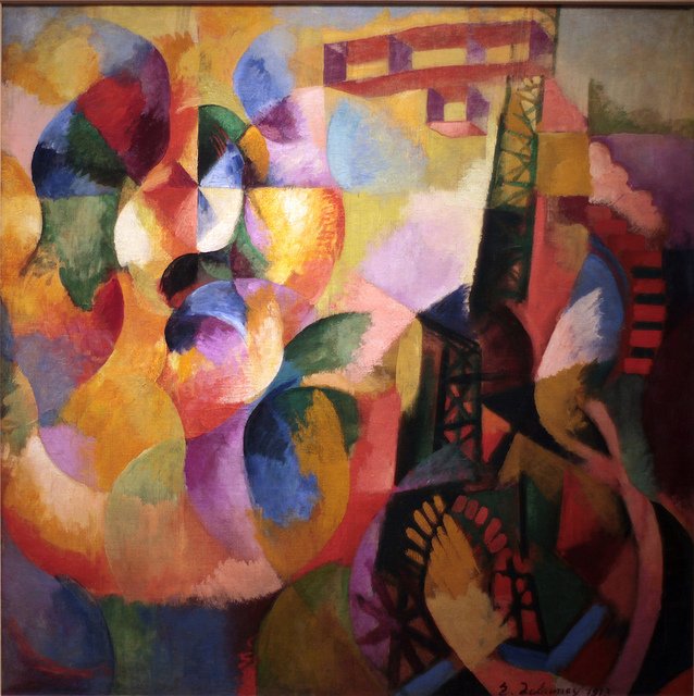 Soleil, Tour, Airplane Engelsk: Sun, Tower, Airplane af Robert Delaunay