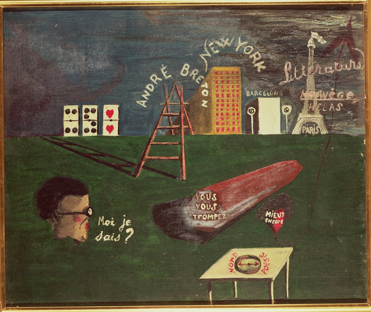 Andre Bretons død, 1922 af Robert Desnos
