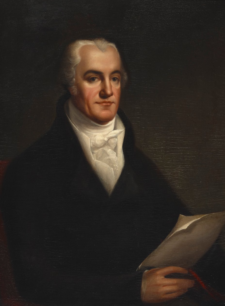 Portræt af Joel Barlow af Robert Fulton