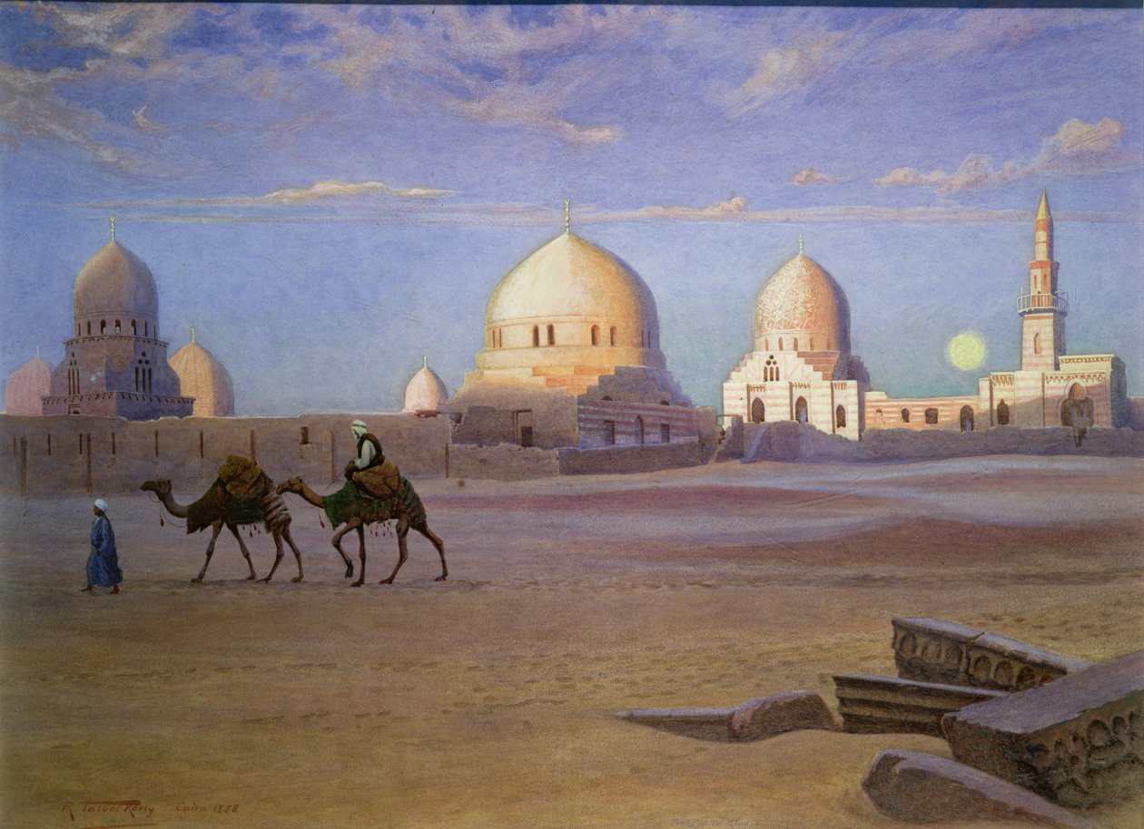 Kalifernes grave, Kairo af Robert George Talbot Kelly