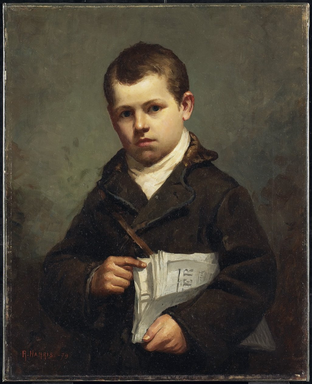 Nyhedsdrengen, 1879 af Robert Harris