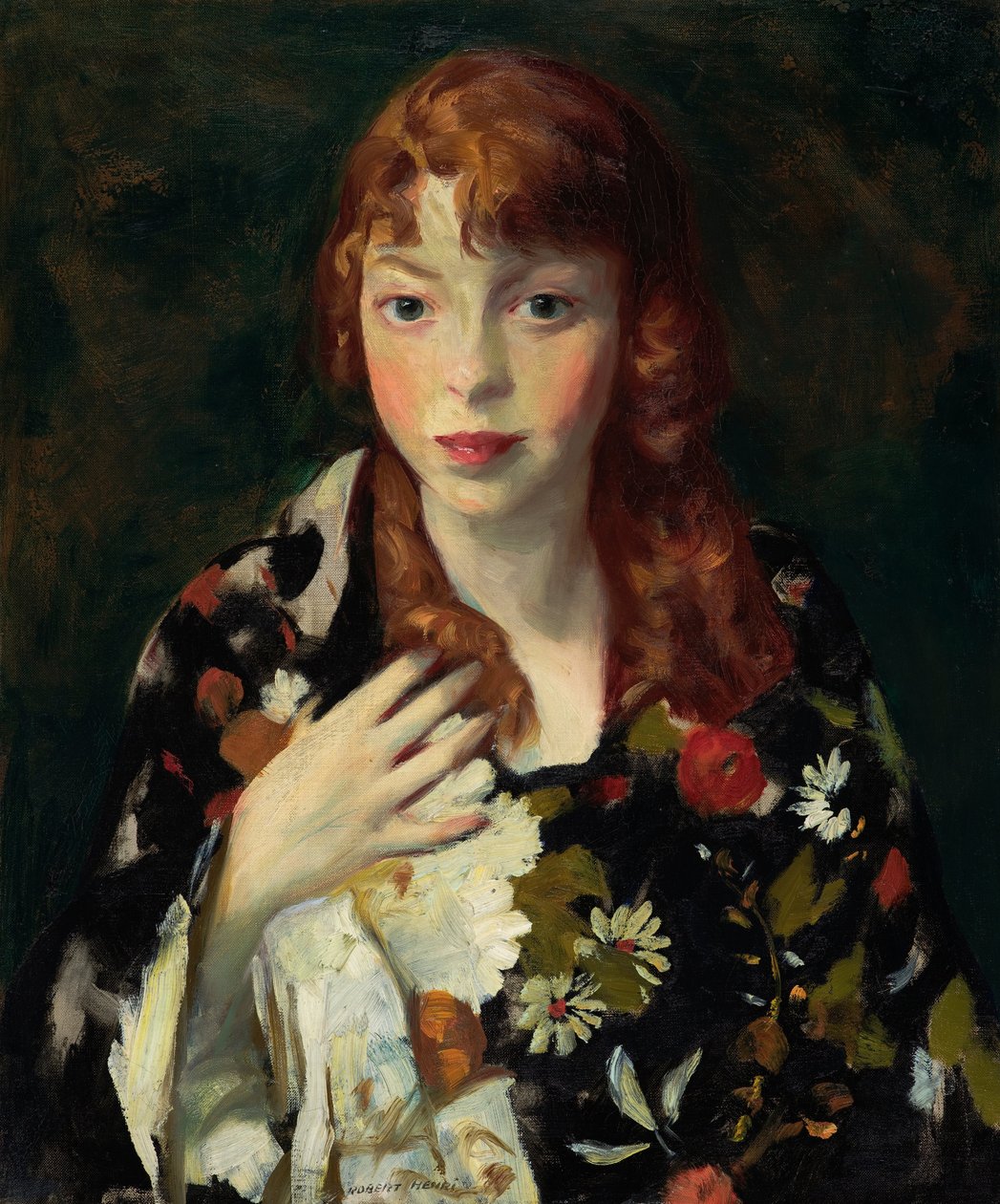 Edna Smith i en japansk indpakning af Robert Cozad Henri
