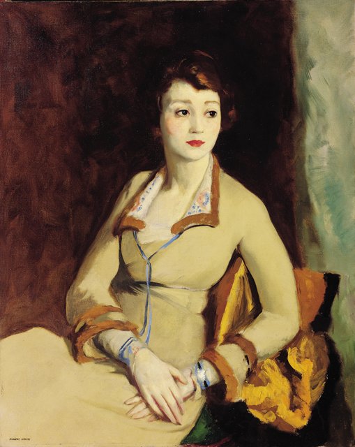 Portræt af Fay Bainter af Robert Cozad Henri