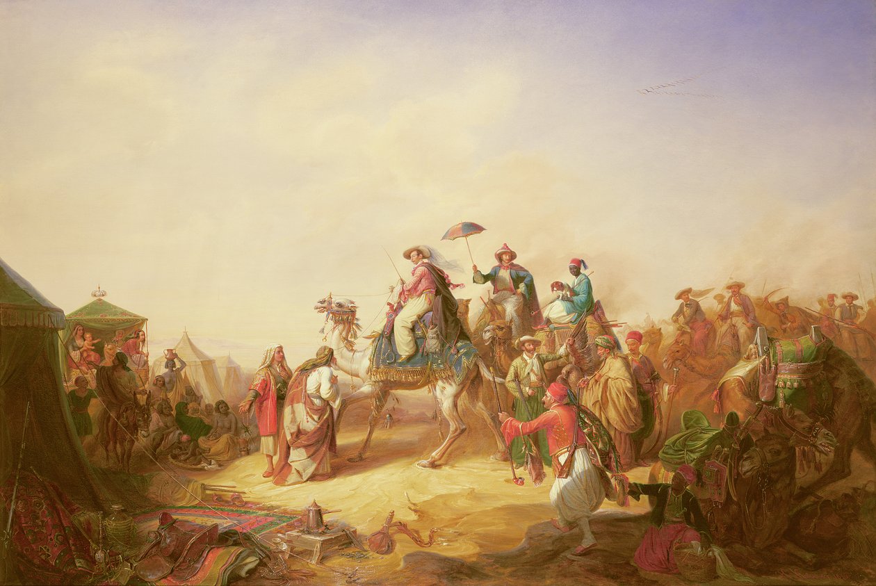 Hertug Ernest af Saxe Coburg Gothas tur til Egypten af Robert Kretzchmar