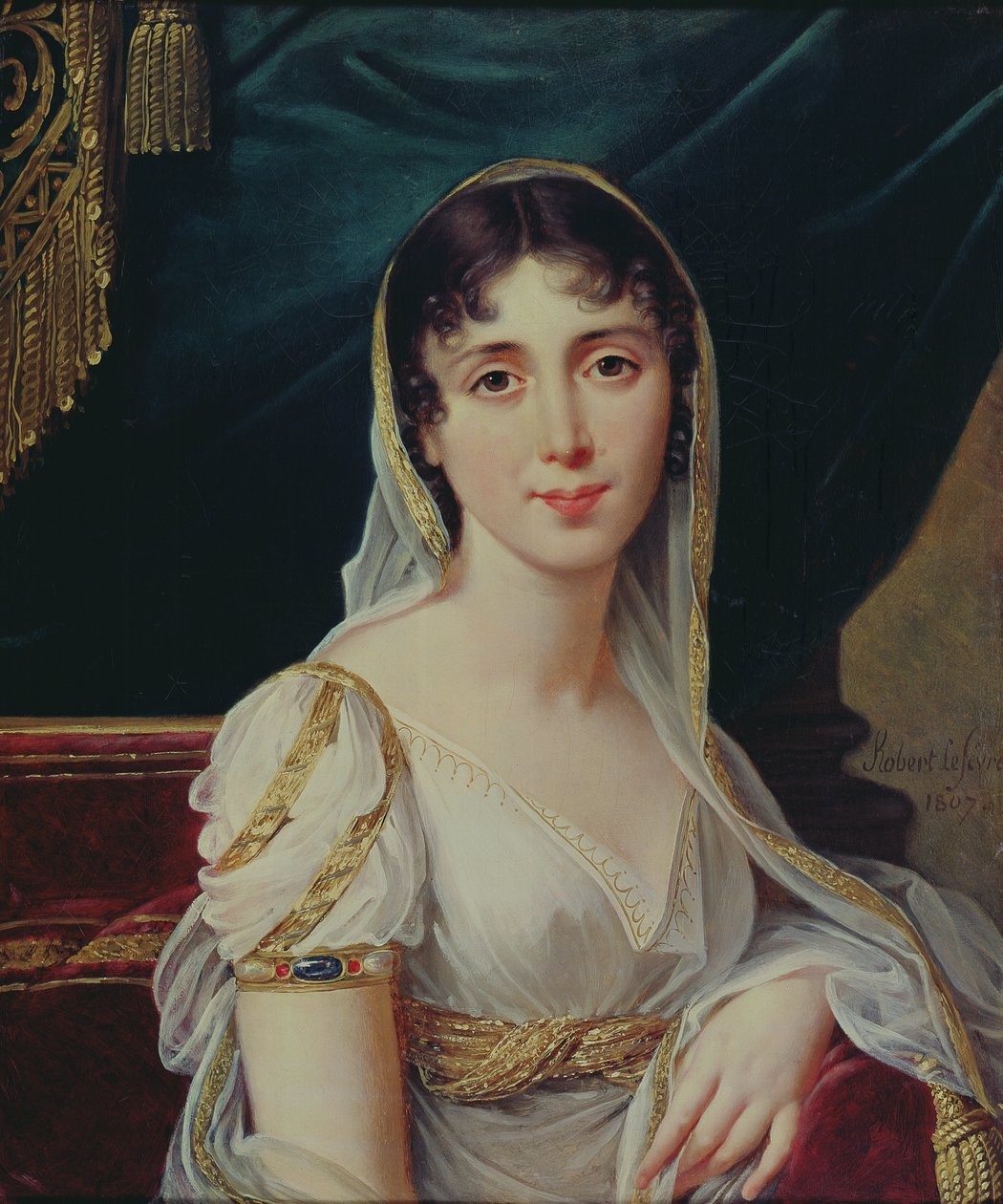 Desiree Clary (1781-1860) Dronning af Sverige, 1807 af Robert Lefevre