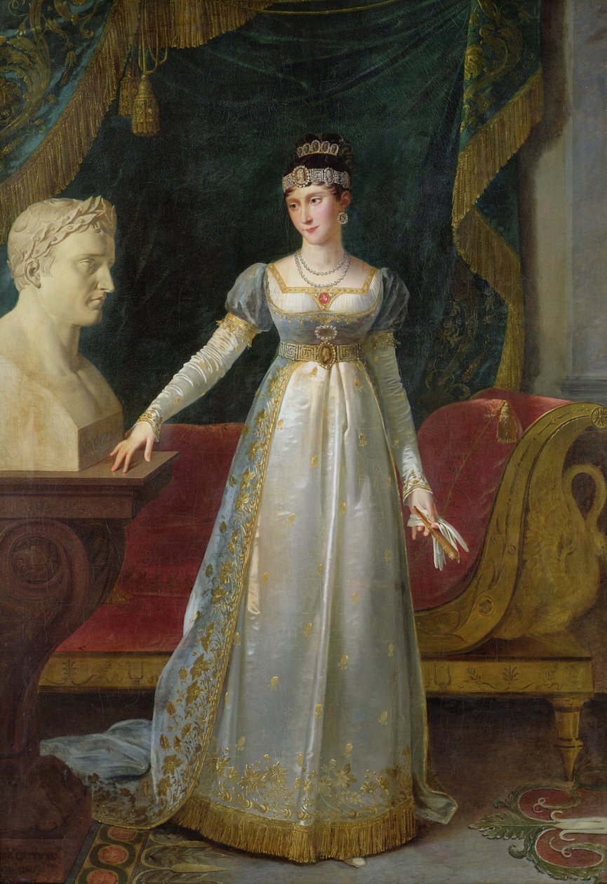 Marie Pauline Bonaparte (1780-1825) Prinsesse Borghese, 1808 af Robert Lefevre