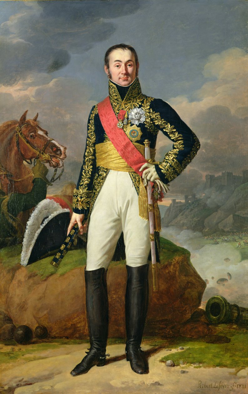 Nicolas-Charles Oudinot (1767-1847), hertug af Reggio og marskal af Frankrig, 1811 af Robert Lefevre