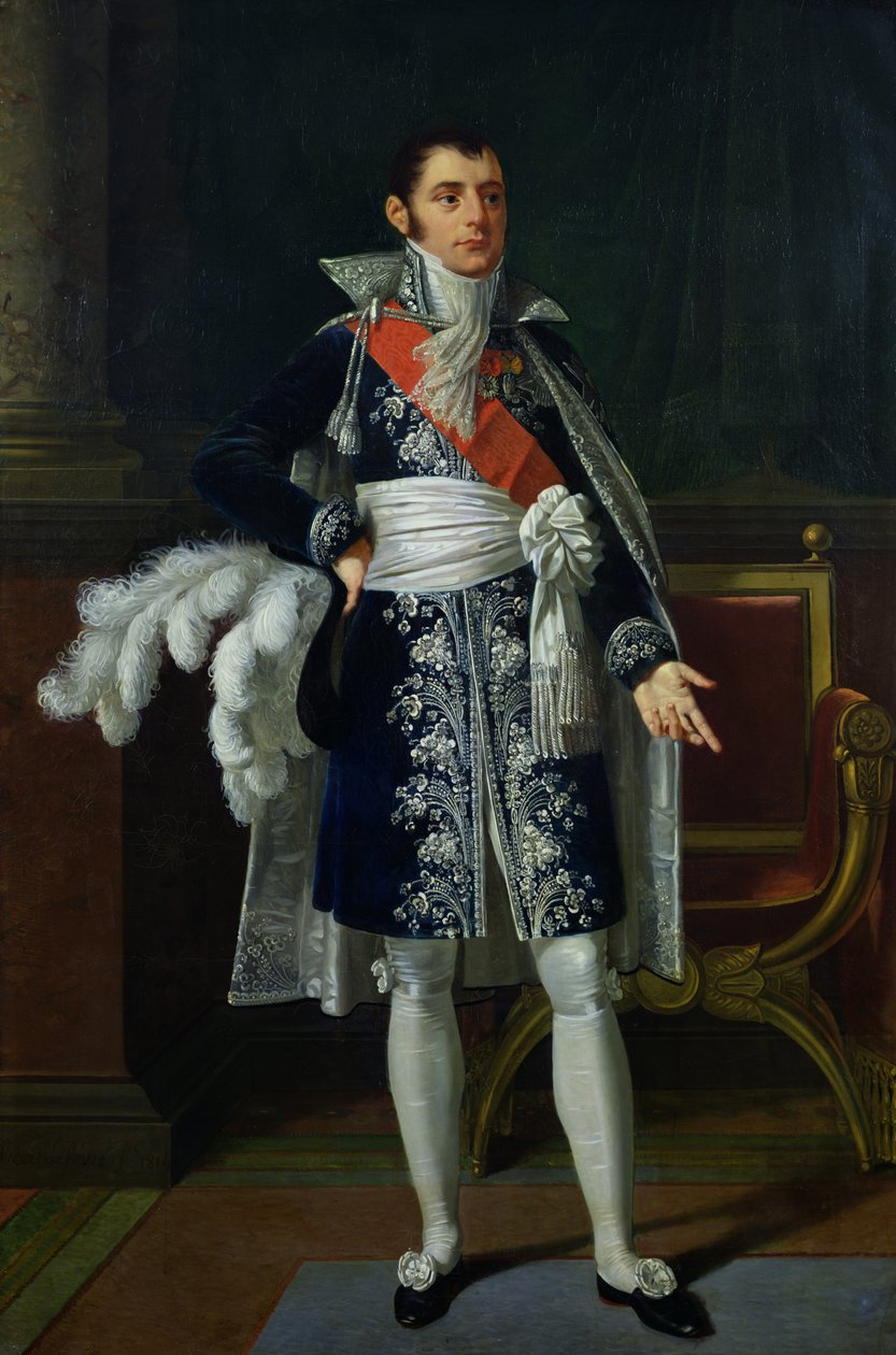 Portræt af Anne Savary (1774-1833) hertug af Rovigo, 1814 af Robert Lefevre