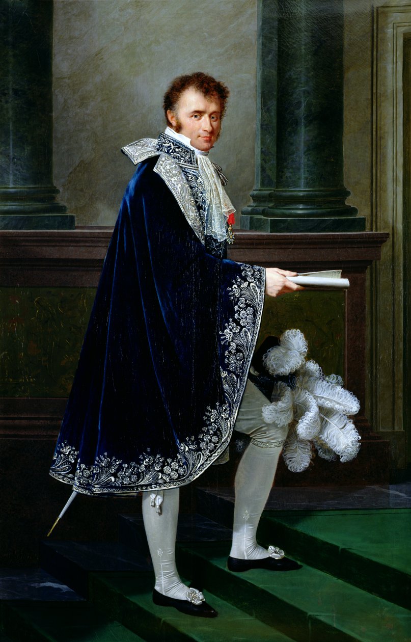 Portræt af Francois-Nicolas Mollien (1758-1850) 1806 af Robert Lefevre
