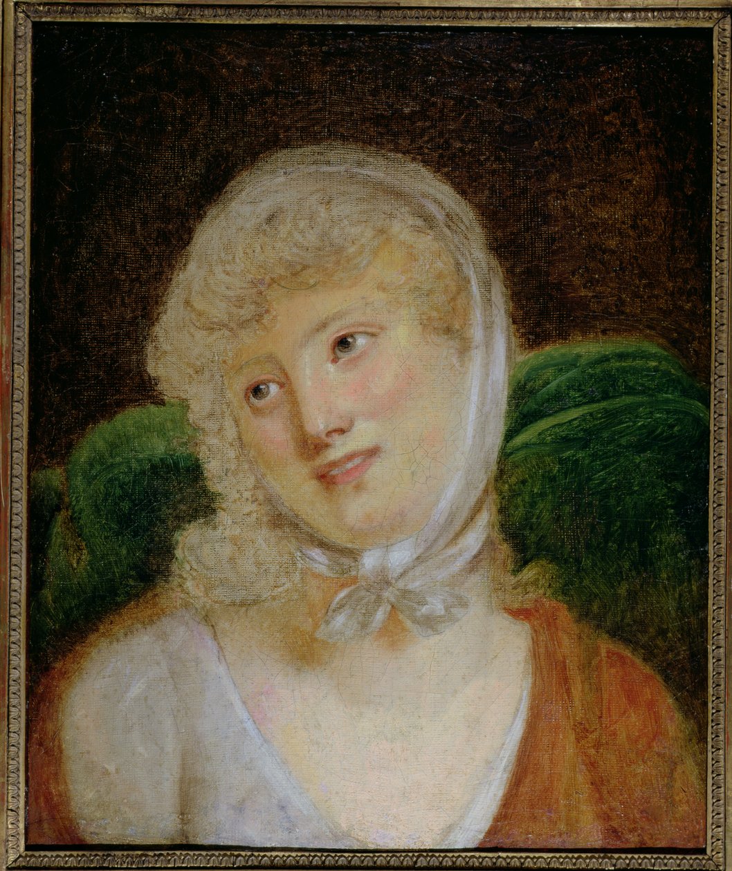 Portræt af Marie Laczinska (1786-1817) grevinde Walewska af Robert Lefevre