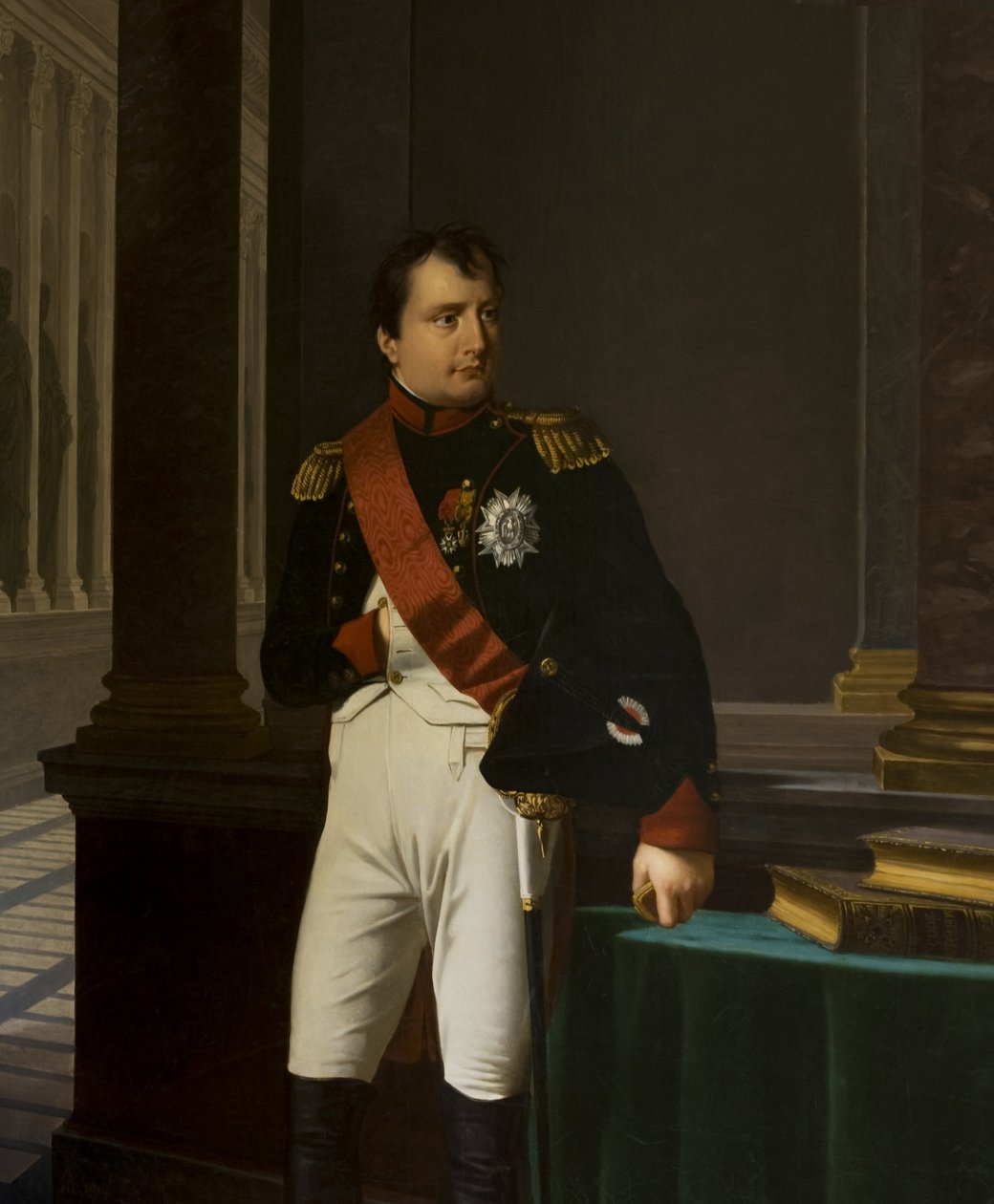 Kejser Napoleon, 1813 af Robert Lefevre
