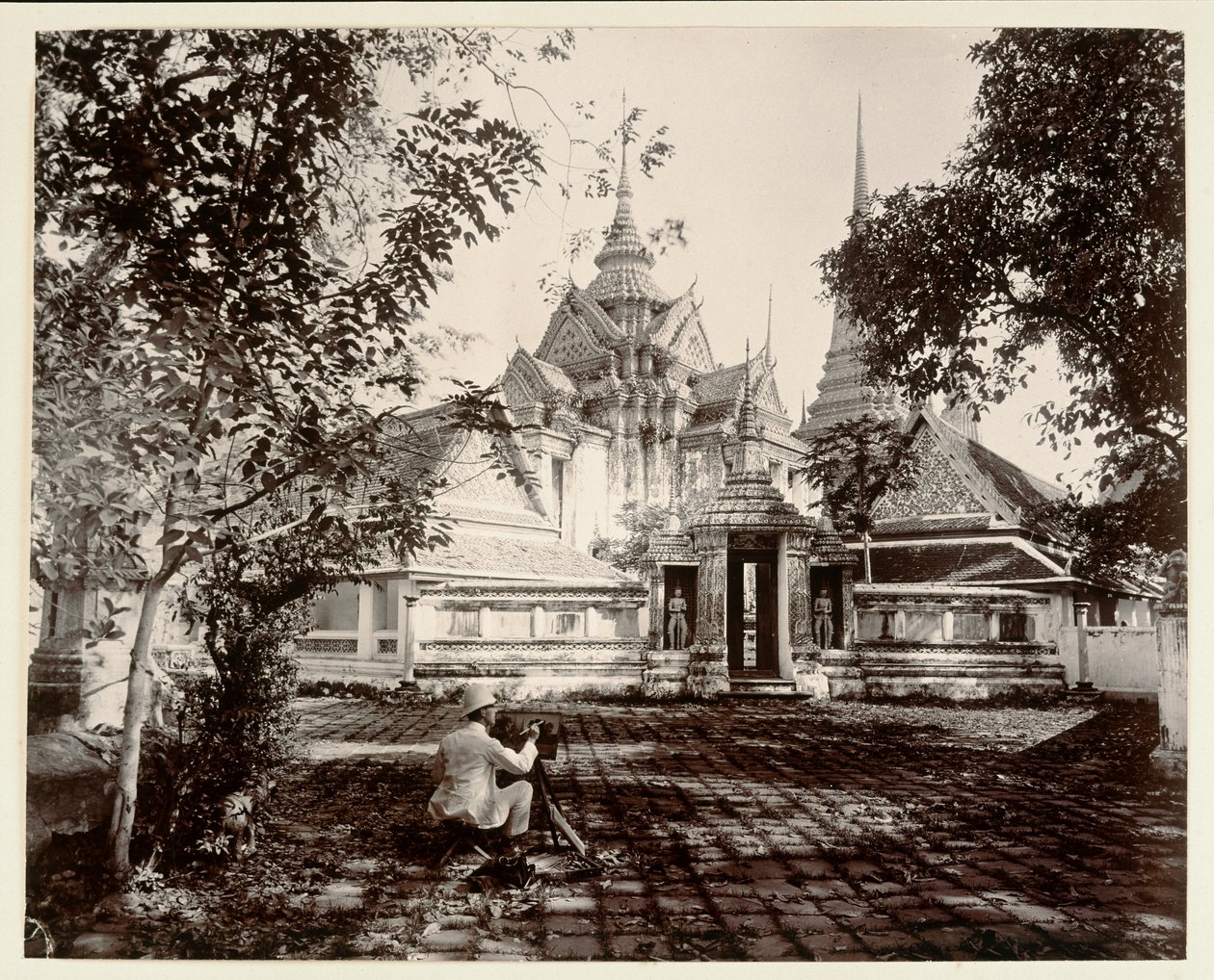 Wat Pho, 1890 af Robert Lenz