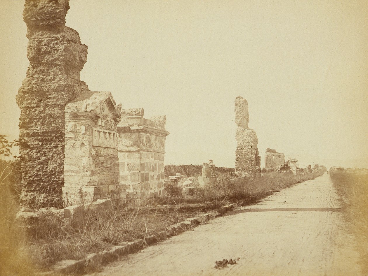 Udsigt over Via Appia Antica af Robert MacPherson