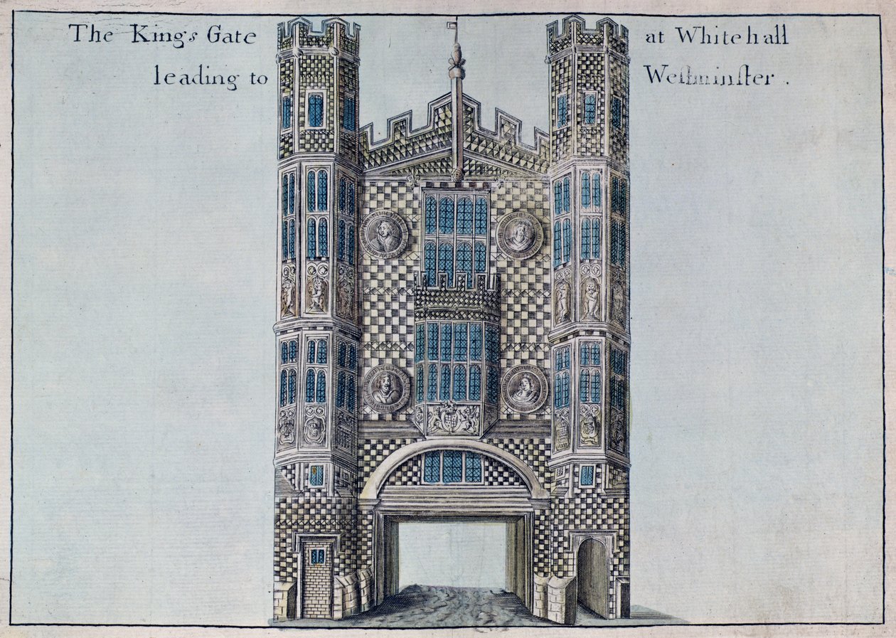 Whitehall: The Kings Gate Leading to Westminster, fra 