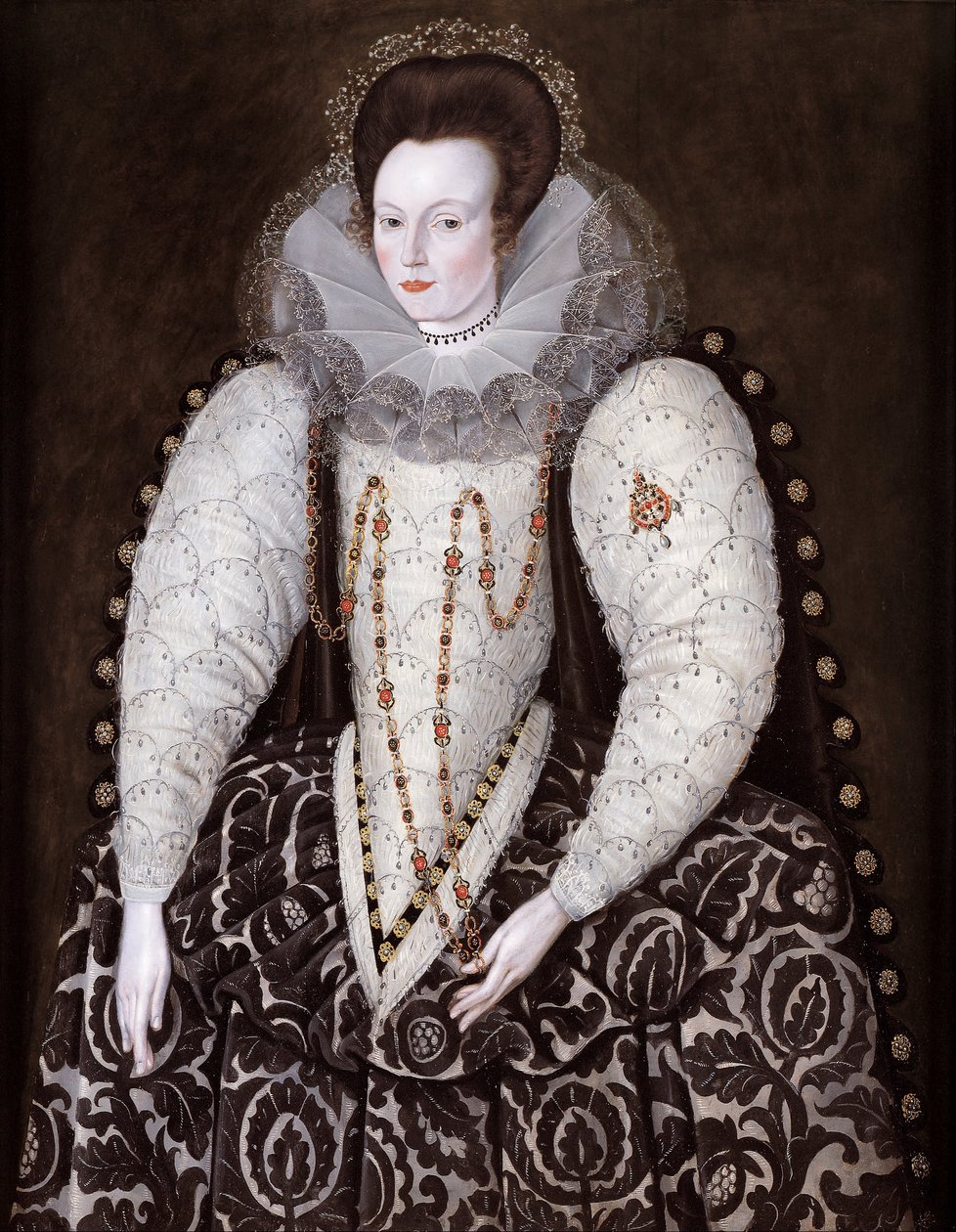 Frances, Lady Reynell, fra West Ogwell, Devon af Robert Peake