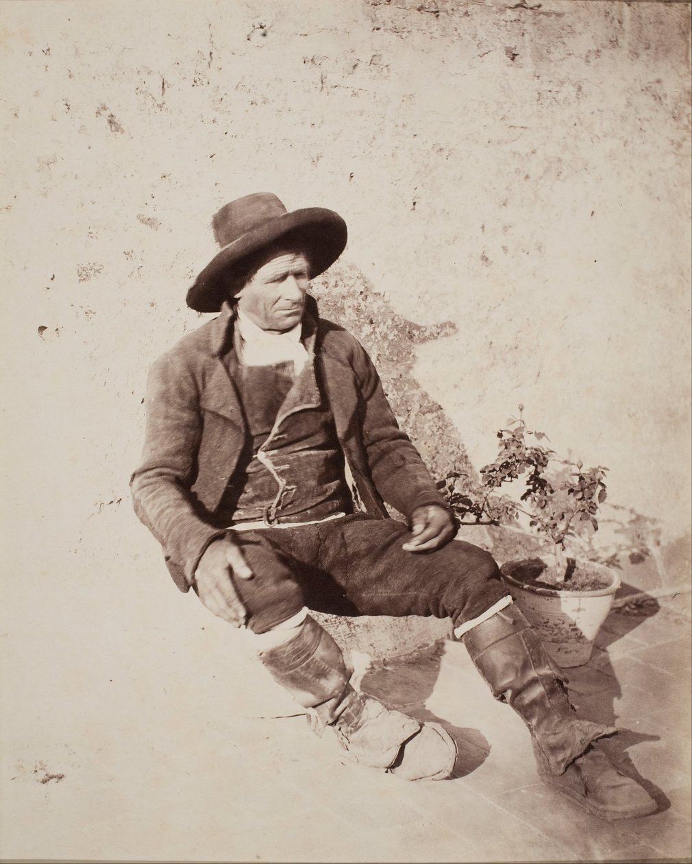 Gammel mand - Andalusisk landmand af Robert Peters Napper