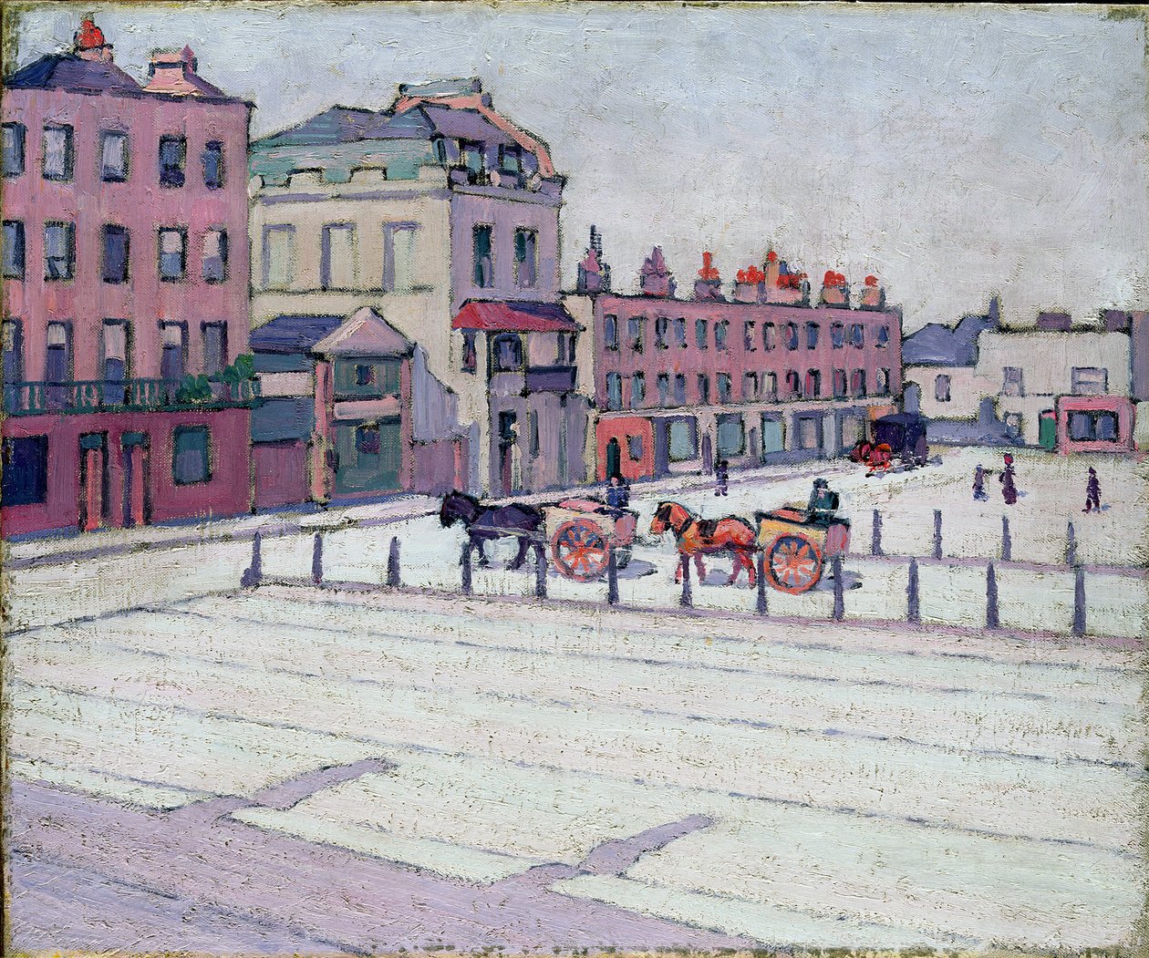 Cumberland Market, North Side, 1912 af Robert Polhill Bevan