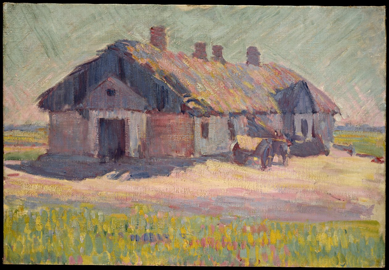 Polsk værtshus, 1901-03 af Robert Polhill Bevan