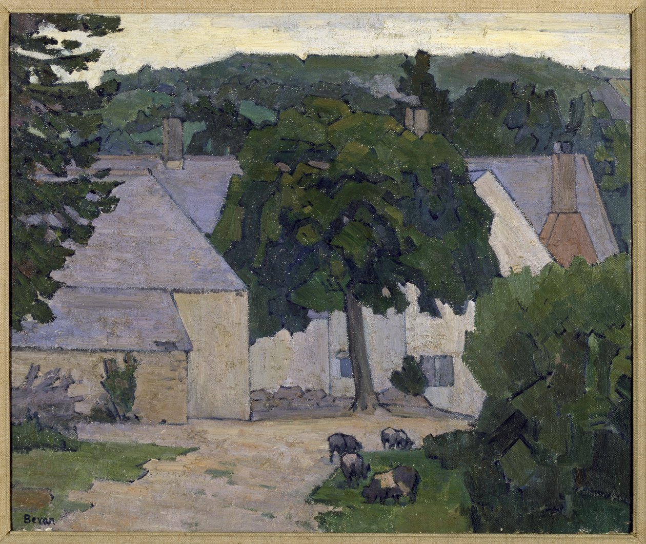 Kastanjetræet, 1916-1919 af Robert Polhill Bevan
