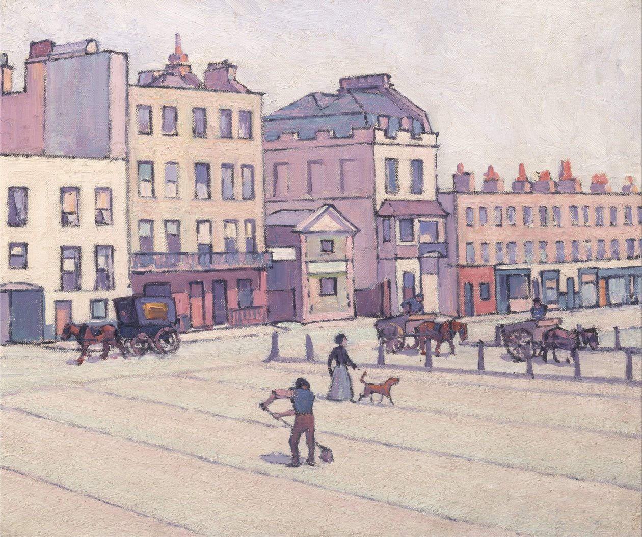 The Weigh House, Cumberland Market af Robert Polhill Bevan