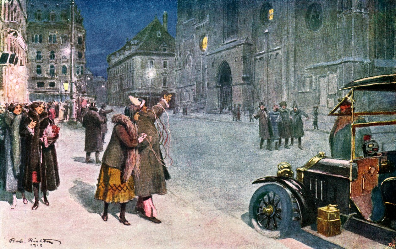 VIENNA - STEFANSPLATZ af af Robert Richter