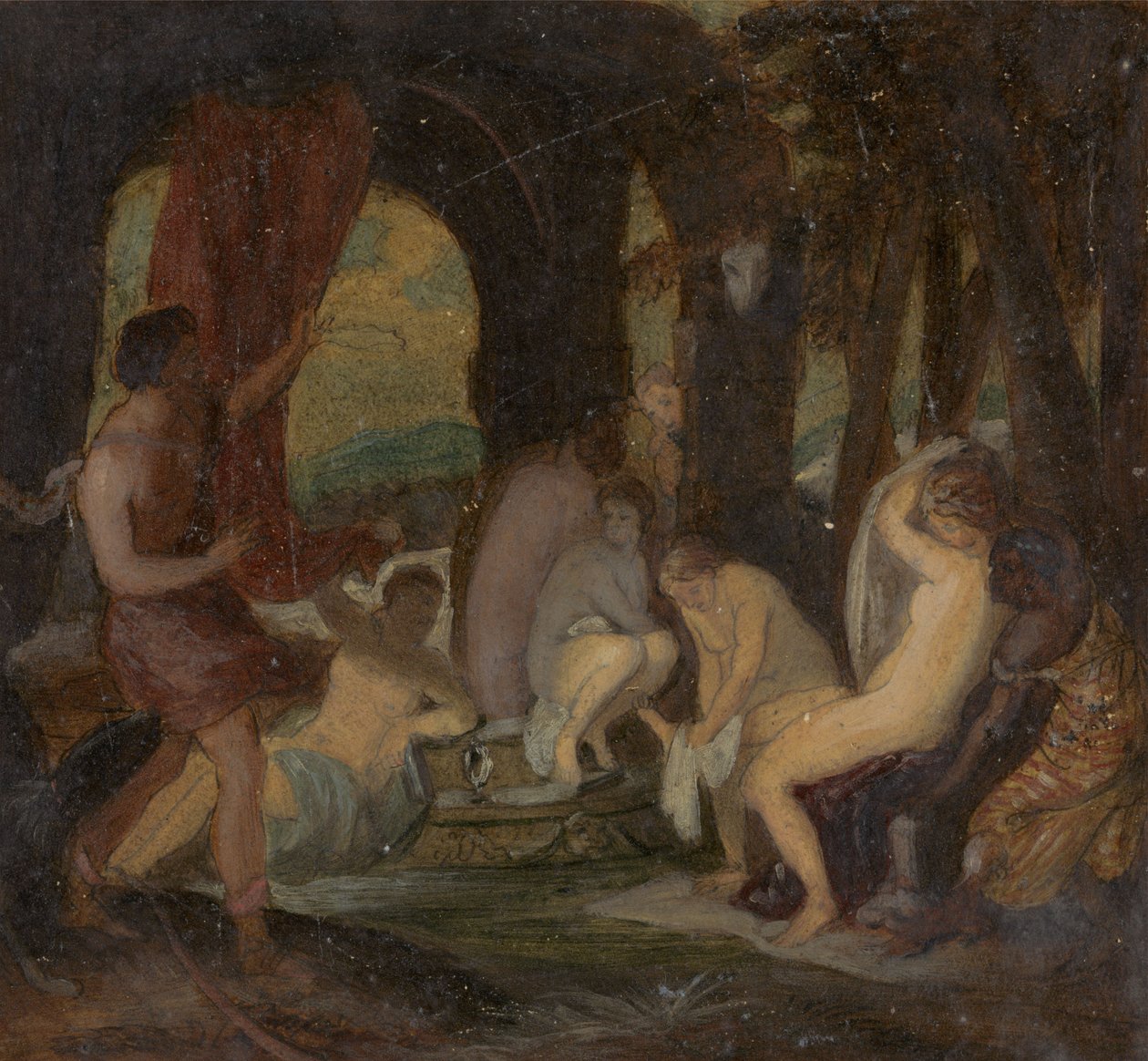 Diana og Actaeon af Robert Smirke
