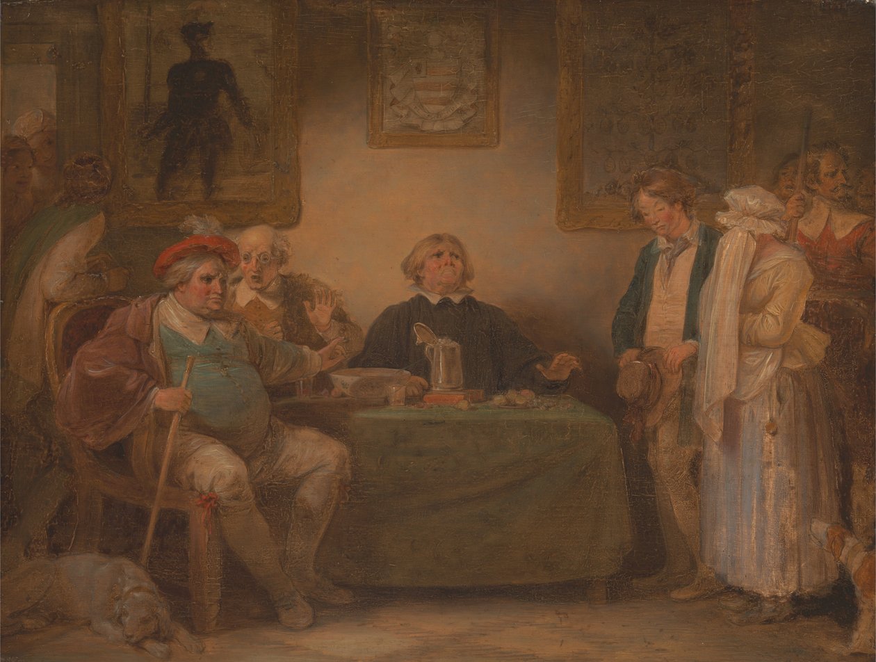 Menneskets syv aldre- Retfærdigheden, som du kan lide det, II, vii af Robert Smirke