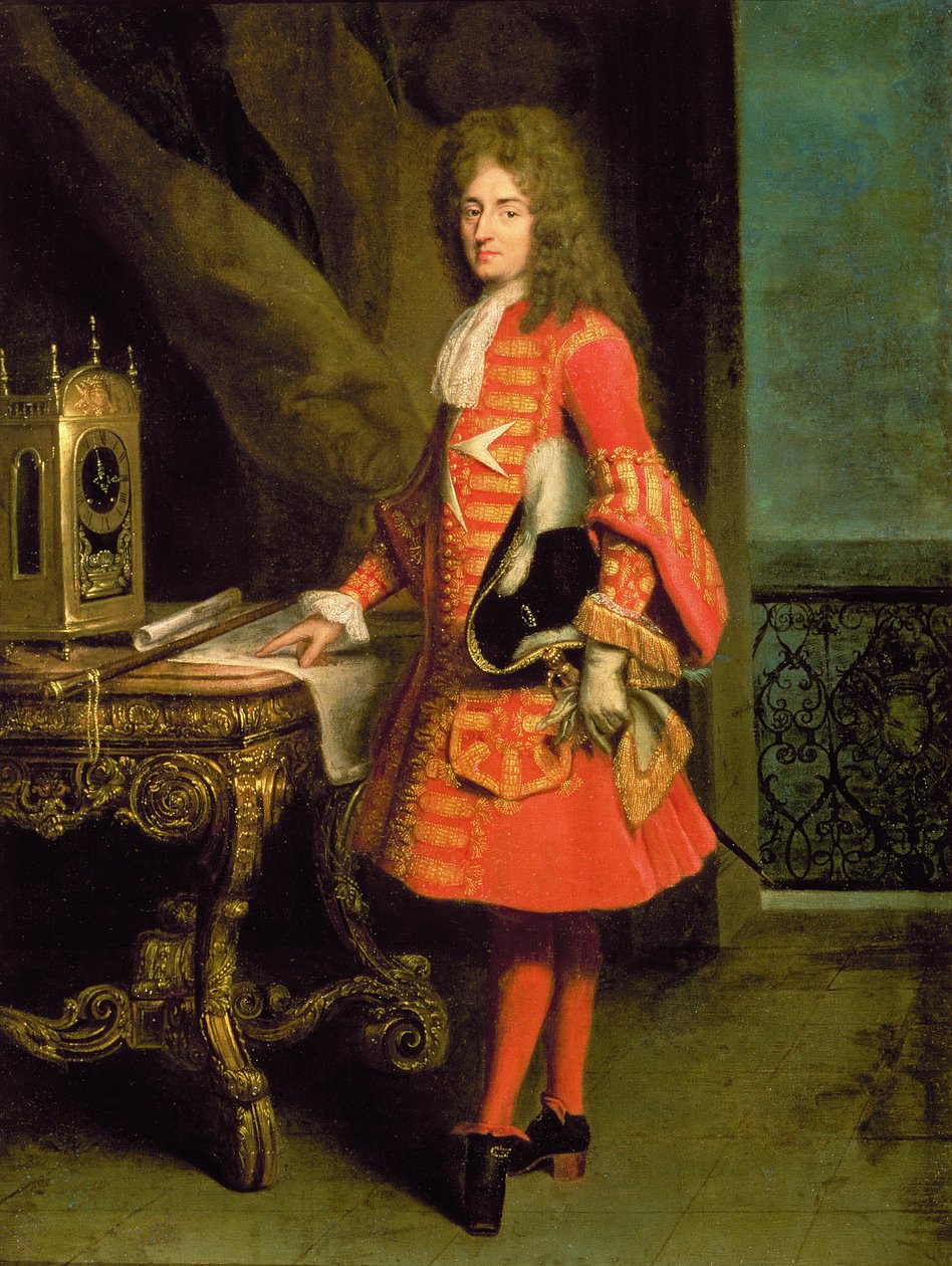 Portræt af en kavaler, 1700 af Robert Tournieres