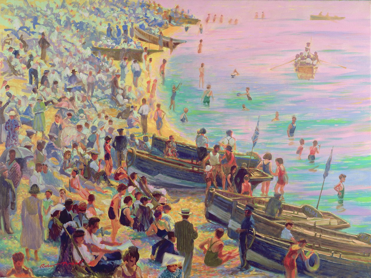Brighton Beach af Robert Tyndall