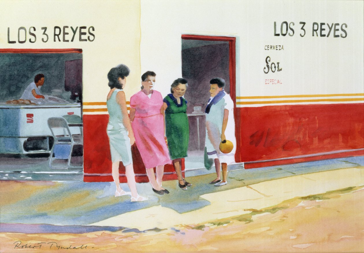 Samtale, Yucatan, Mexico af Robert Tyndall
