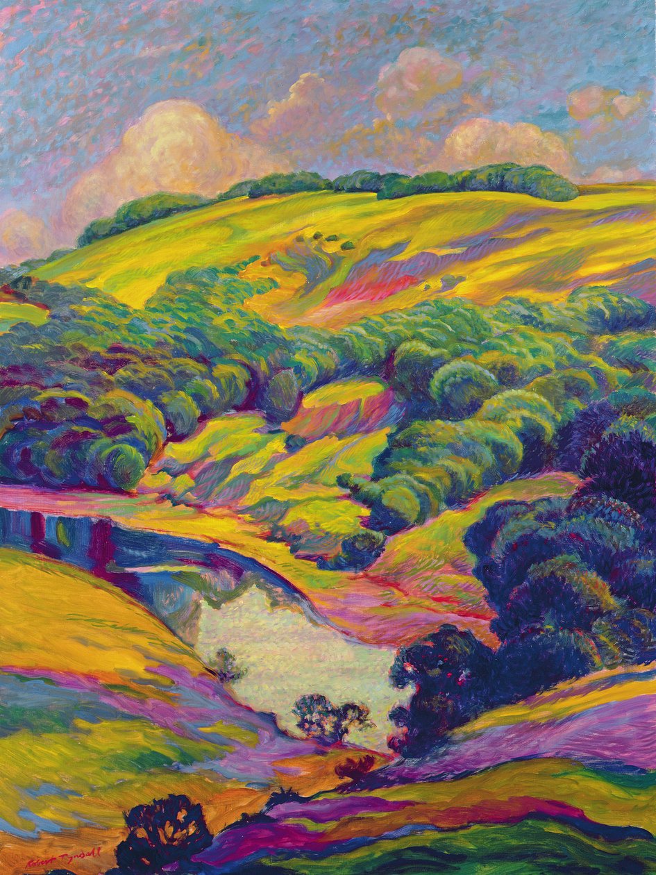 Udsigt over Arun, Sussex af Robert Tyndall