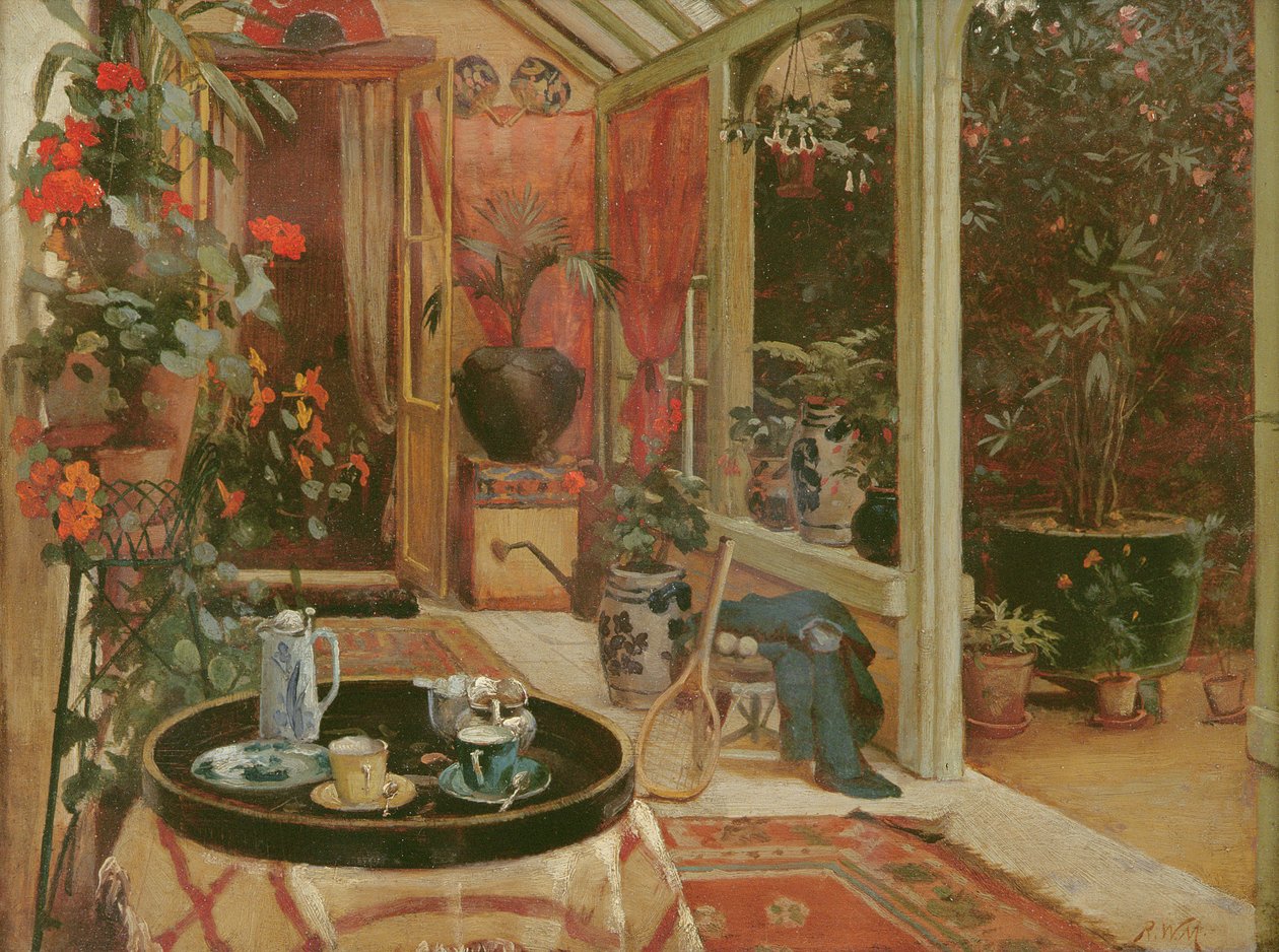 En pause til te af Robert Walker Macbeth