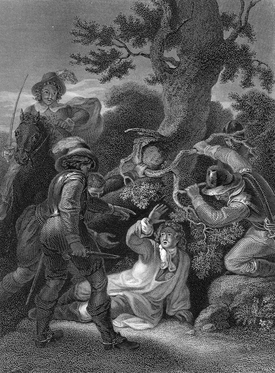 James hertug af Monmouth, uægte søn af Charles II (kobberstik) af Robert (after) Smirke