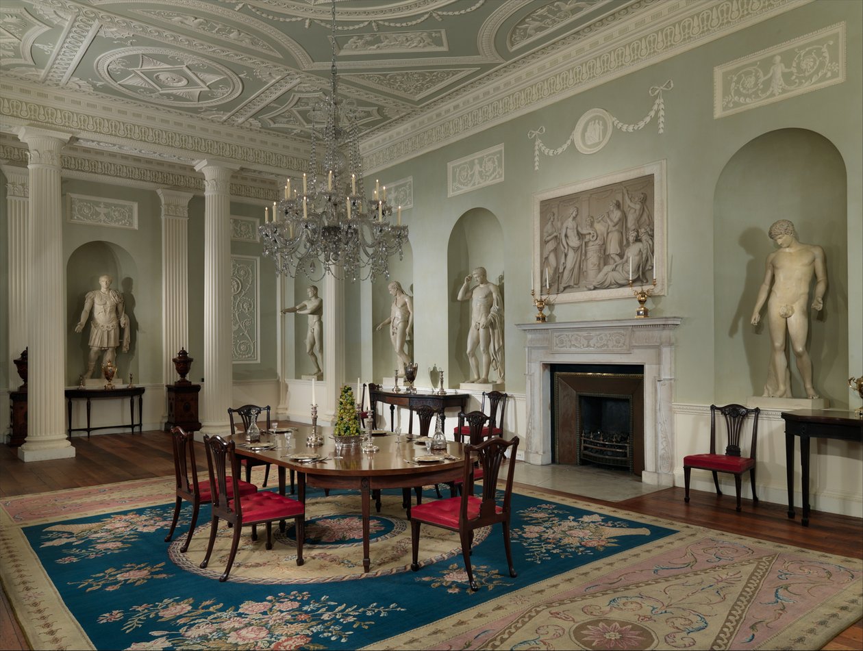 Spisestue fra Lansdowne House, London, 1767-1769 af Robert Adam