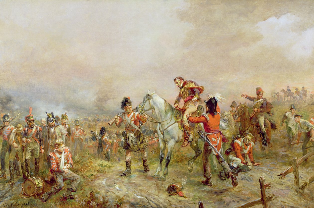 Field of Waterloo af Robert Alexander Hillingford