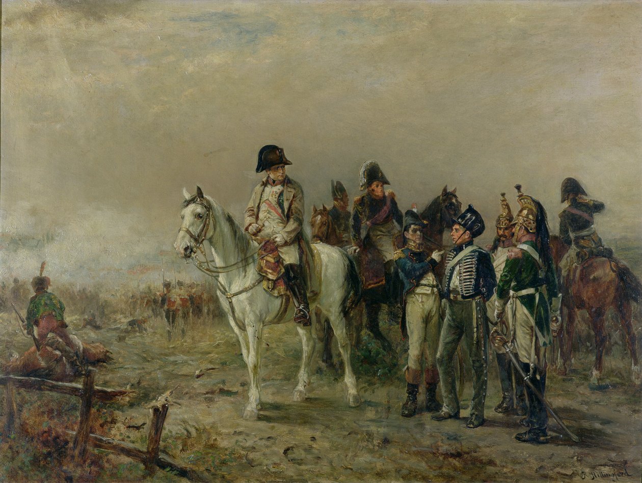 Vendepunktet ved Waterloo af Robert Alexander Hillingford