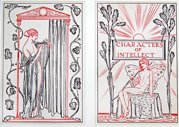 Intellektets karakterer, fra Shakespeares heltinder af Anna Murphy Jameson af Robert Anning Bell