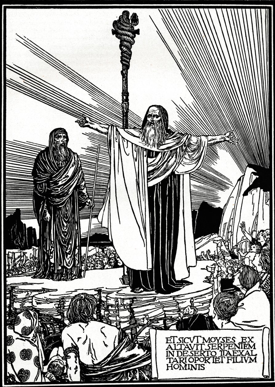 Illustration til Alterbogen, 1892, 1897 af Robert Anning Bell