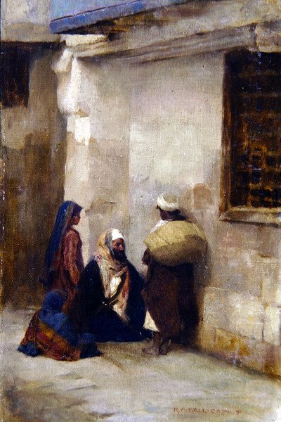 Gadehjørne i Kairo af Robert Anning Bell