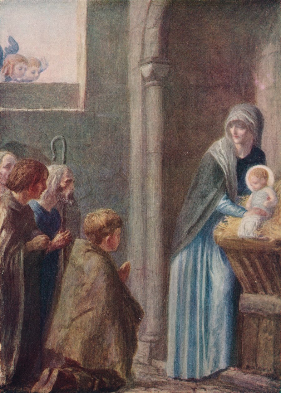 The Adoration of the Magi, slutningen af det 19. århundrede, 1912 af Robert Anning Bell